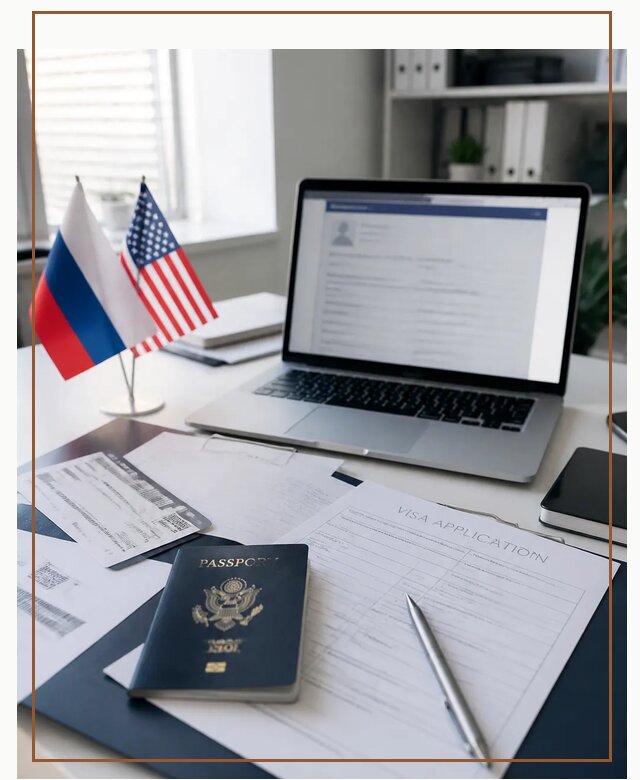 Оформление визы в США для туристов и бизнеса в Касимах