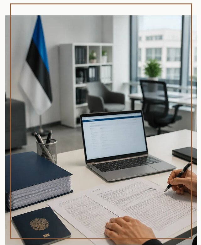 Оформление ВНЖ в Эстонии для переезда и легального проживания в Касимах